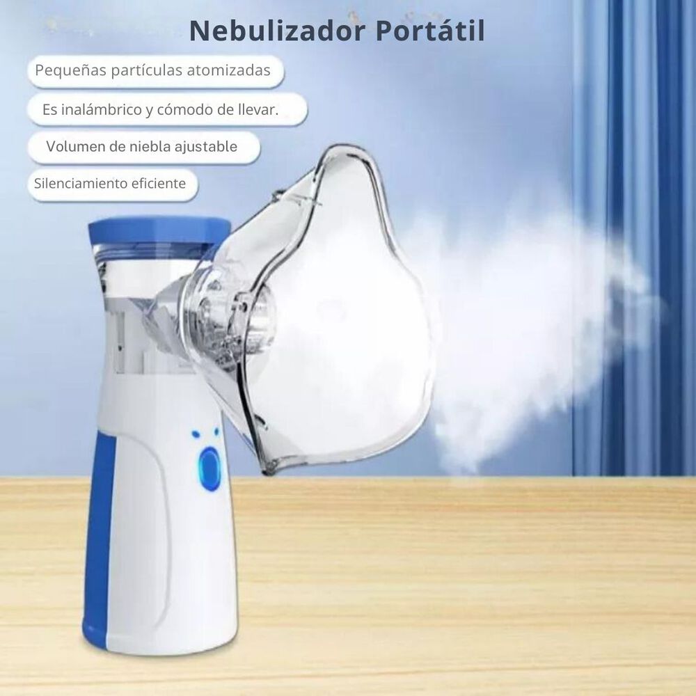 Nebulizador Portátil Niños Adultos